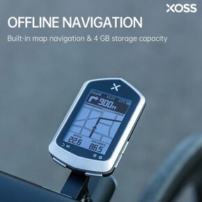 Kvalitný GPS Smart CykloPočítač XOSS NAV+ s Navigáciou - 5