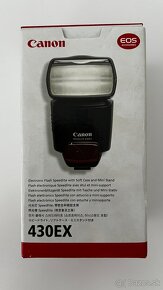 Canon Speedlite 430EX veľmi málo používaný - 5