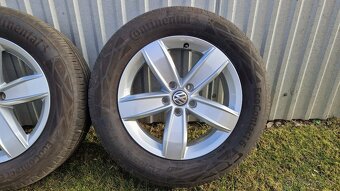 Letná sada originál VW Tiguán 2, 5x112 R17 + pneu 215/65 R17 - 5