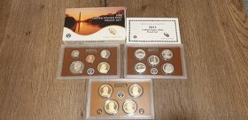 U.S. MINT PROOF SETS - 6 sád vybrané ročníky - 5