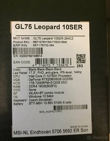 MSI GL75 leopard - 5