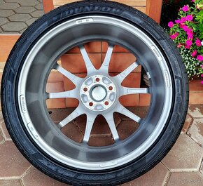 alu R18 5x100, bicolor (pneu 225/40)   Audi TT, A1... - 5