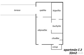 NA PRENÁJOM – Apartmánový domček so záhradkou – stredisko KA - 5