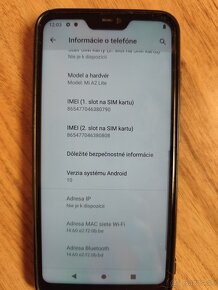 Xiaomi Mi A2 Lite s puzdrom, nabijackou a sluchatkami,64GB - 5