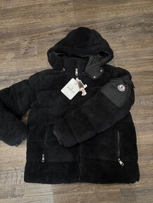 Pánska bunda Moncler čierna - 5