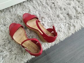 Červené sandálky zn.Lasocki - 5