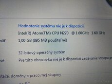 predám základnú dosku pre notebook Asus eee pc 1201NL - 5