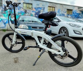 Predám skladací elektrobicykel Easybike zdarma cyklovozik - 5