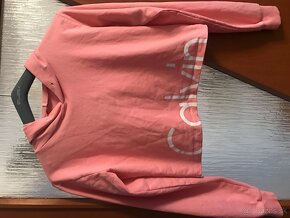 CALVIN KLEIN originál baby pink damska mikinka S/M - 5