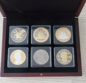 Maple leaf,Panda,Krugerrand+special edition - 5