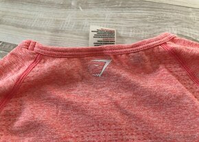 GYMSHARK crop top coral - 5