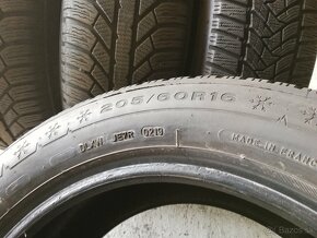 205/60r16 zimné pneumatiky 6-7mm - 5