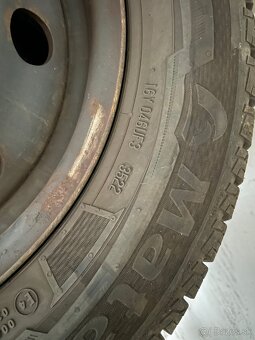 Pneumatiky Matador 195/70 R15C zimné 5ks na diskoch - 5