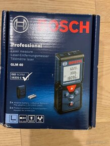 ZĽAVA - BOSCH laserový merač GLM 40 Professional - 5