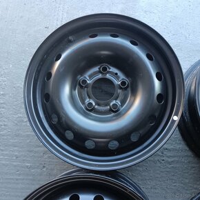 15"Plechové disky 5x114,3 Renault Nissan Dacia - 5