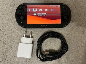 P: PlayStation VITA Slim (FLASH) + 64GB karta plná hier - 5