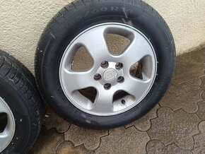 Alu disky ATP 5x100R14 s letnými pneumatikami Pirelli - 5