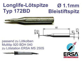 hroty k mikropájke ERSA - 5