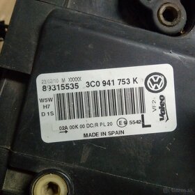 xenony vw passat b6 3C levy 2007-2010 pravy 'K' - - 5