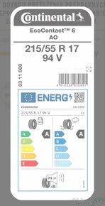 Predam pneu Continental EcoContact 215/55R17 - 5