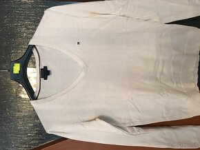 TOMMY HILFIGER originál white dámsky svetrik S/M - 5