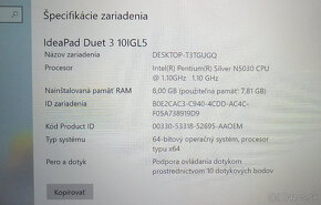 Predám tablet Lenovo IdeaPad Duet 3 10IGL5 - 5