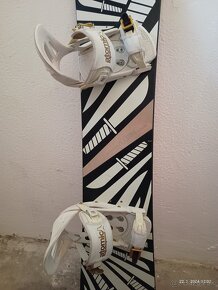 153 cm freestyle snowboard ATOMIC s viazanim NITRO - 5