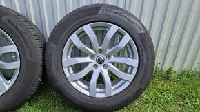 Zimná sada VW Touareg 3, 5x112 R18 + pneu 235/65 R18 - 5