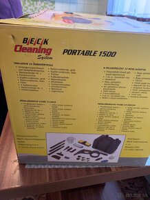 Parný čistič - BECK cleaning system - PORTABLE 1500 - 5