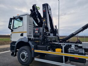 ŠTVORKOLKA MAN TGM 18.290 4x4 NOVÝ NEJETÝ KONTEJNER HIAB - 5