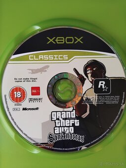 Hra pre Xbox Classic - Grand Theft Auto San Andreas - 5