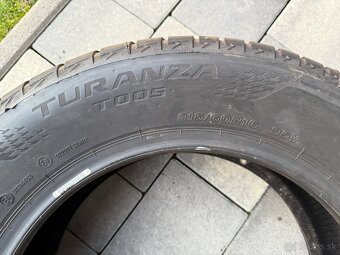 Letné pneumatiky 215/60 R16 Bridgestone 4ks - 7,5mm - 5