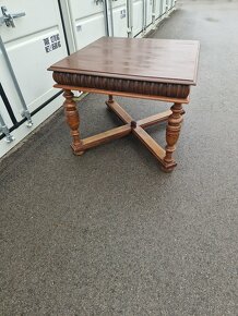 Starozitny jedalensky stol Altdeutsch - 5