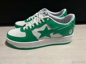 Bape Bapesta Zeleno Biele Na Predaj - 5