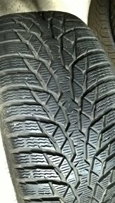 4 ks ZIMNÉ 225/45 R17 91H NOKIAN cca 6-7 mm  rok 2021 a 2018 - 5