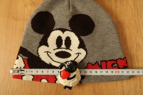 NOVÁ zimná čiapka H&M 98,104,110 - MICKEY - 5