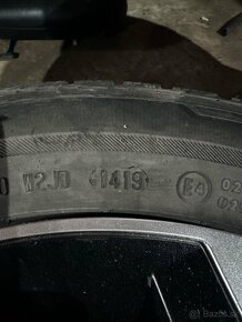 185/60 R15, 5x112 plechové disky + zimné gumy, DOT2020 - 5