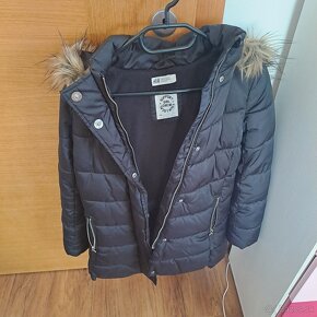 Dievčenská zimná bunda H&M veľ. 146 - 10/11 rokov 18 € - 5