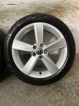 Letná sada 5x100 R16 , 215/45/16 - VW Polo, Fabia, Rapid - 5