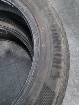 2x Continental 225/55 R19 99V Zimné pneumatiky.. - 5