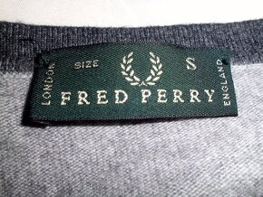 Fred Perry pánsky sveter vlna+kašmír  S-M - 5