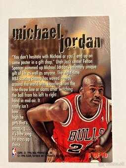 Basketbalove karticky Michael Jordan na predaj - 5