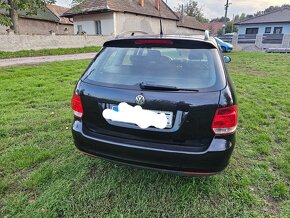 Predam Volkswagen Golf 2008 1,9tdi 77kw peknej čiernej farby - 5