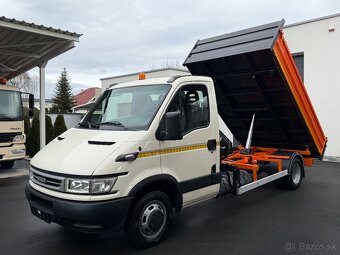 IVECO DAILY TROJSTRANNÝ SKLÁPAČ + HYDRAULICKÁ RUKA do 3,5t - 5