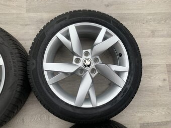 R17 ORIG. ZIMNÍ KOLA 5X112 OCTAVIA IV 205/55/17 - 5