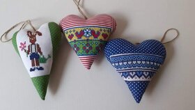 srdiečka Handmade / textilné dekorácie - 5