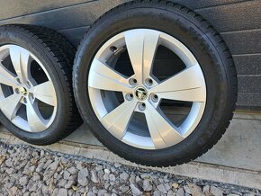 ŠKODA HELIOS 5x112+Zimné 215/55 R17 DUNLOP SUPERB III - 5