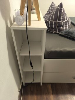 IKEA postel s rostom, matracom a ul. priest. - 5