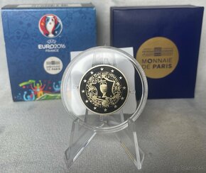 Pamätna 2€ minca Francuzsko Uefa, Euro 2016 PROOF - 5