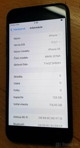 krásny zachovalý iPhone SE 2022 5G 128 GB blue 100%batt - 5